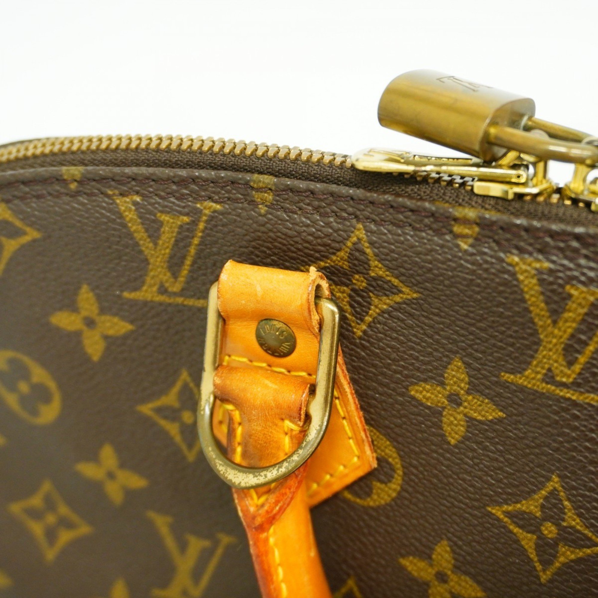 Louis Vuitton handbag Monogram Alma M51130 brown ladies