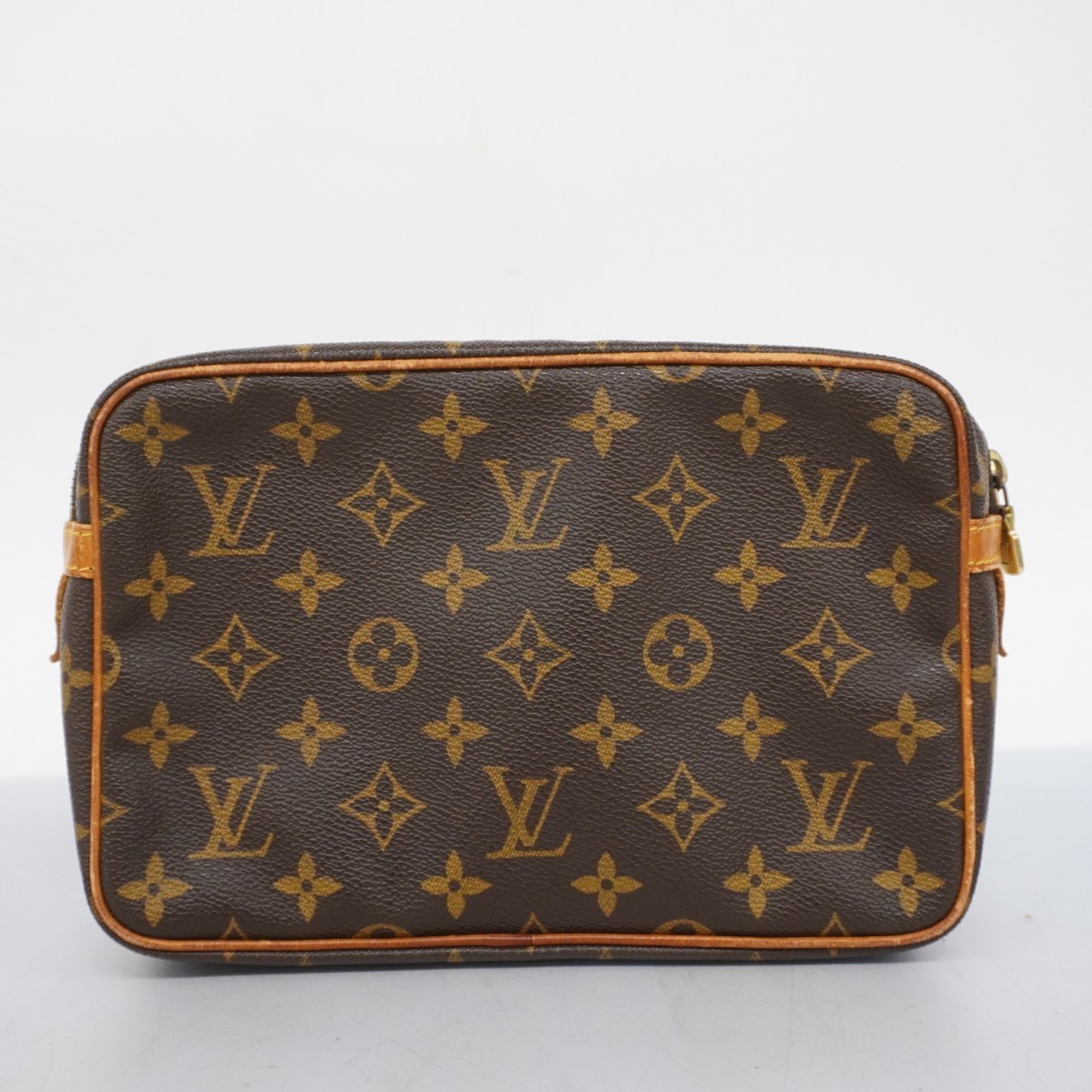 Louis Vuitton Clutch Bag Monogram Compiegne 23 M51847 Brown Women's