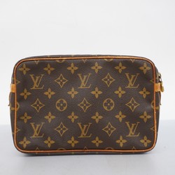 Louis Vuitton Clutch Bag Monogram Compiegne 23 M51847 Brown Women's