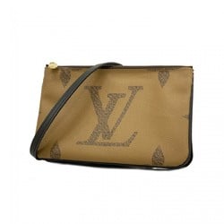 Louis Vuitton Shoulder Bag Monogram Giant Double Pochette M69203 Brown Women's