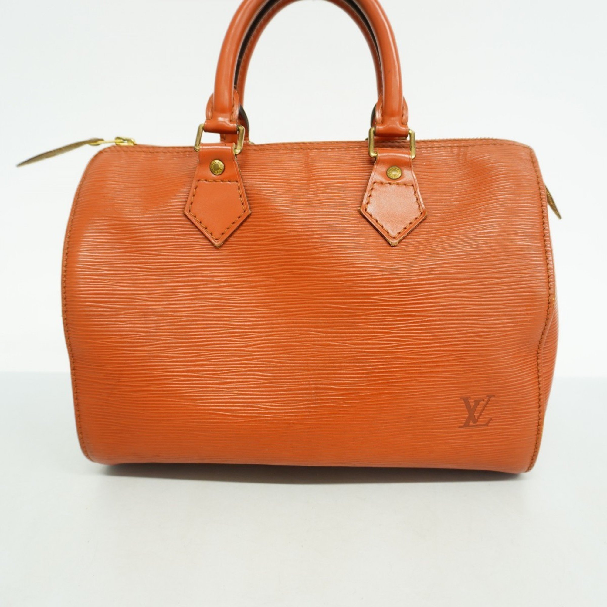 Louis Vuitton Handbag Epi Speedy 25 M43013 Kenya Brown Ladies