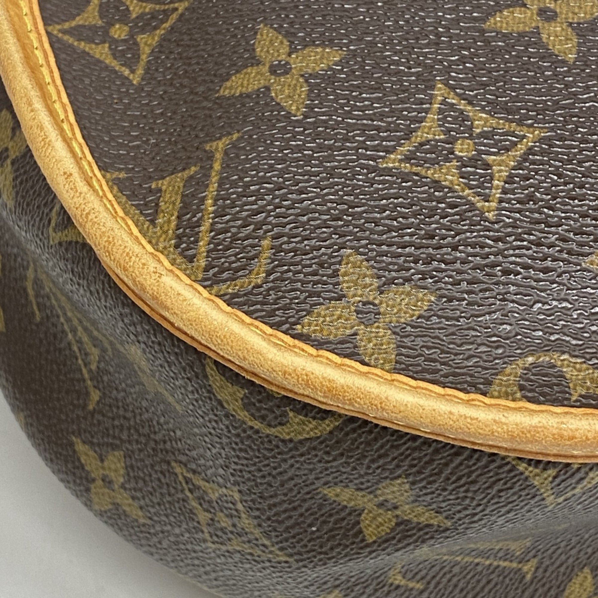 Louis Vuitton Shoulder Bag Monogram Menilmontant PM M40474 Brown Women's