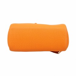 Hermes Body Bag Kelly Akkad PM Togo Orange Anne W Engraved Ladies