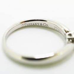 Tiffany Ring Harmony 1PD Diamond Pt950 Platinum 0.20ct Size 6.5 Ladies