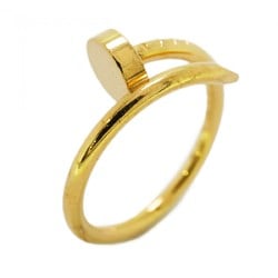 Cartier Ring Juste Uncre K18YG Yellow Gold Size 6.5 Ladies