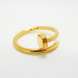 Cartier Ring Juste Uncre K18YG Yellow Gold Size 6.5 Ladies