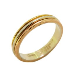 Cartier Ring Trinity Wedding #57 K18YG Yellow Gold K18WG White K18PG Pink Size 16 Men's