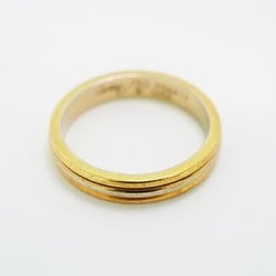 Cartier Ring Trinity Wedding #57 K18YG Yellow Gold K18WG White K18PG Pink Size 16 Men's