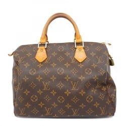 Louis Vuitton Handbag Monogram Speedy 30 M41108 Brown Ladies