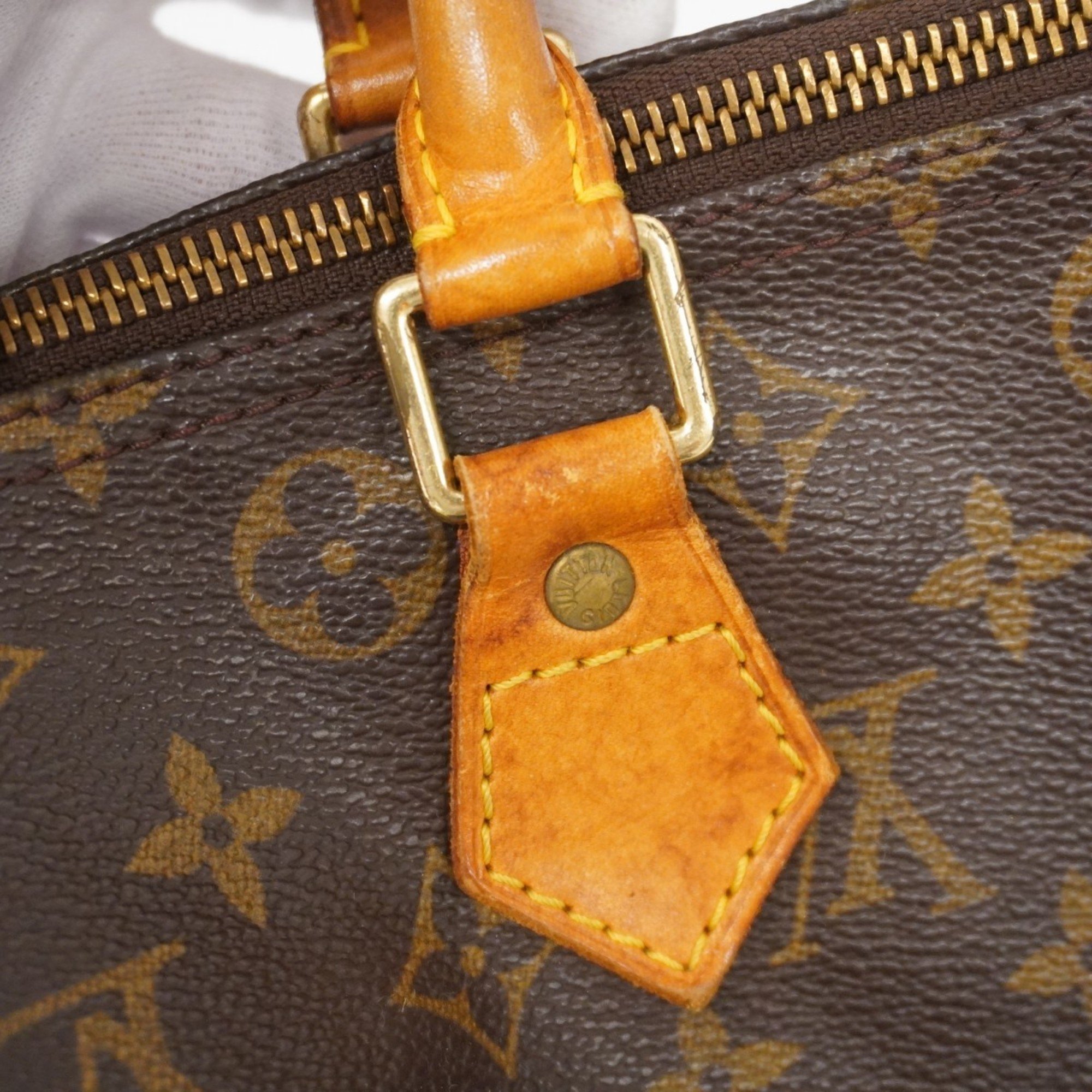 Louis Vuitton Handbag Monogram Speedy 30 M41108 Brown Ladies