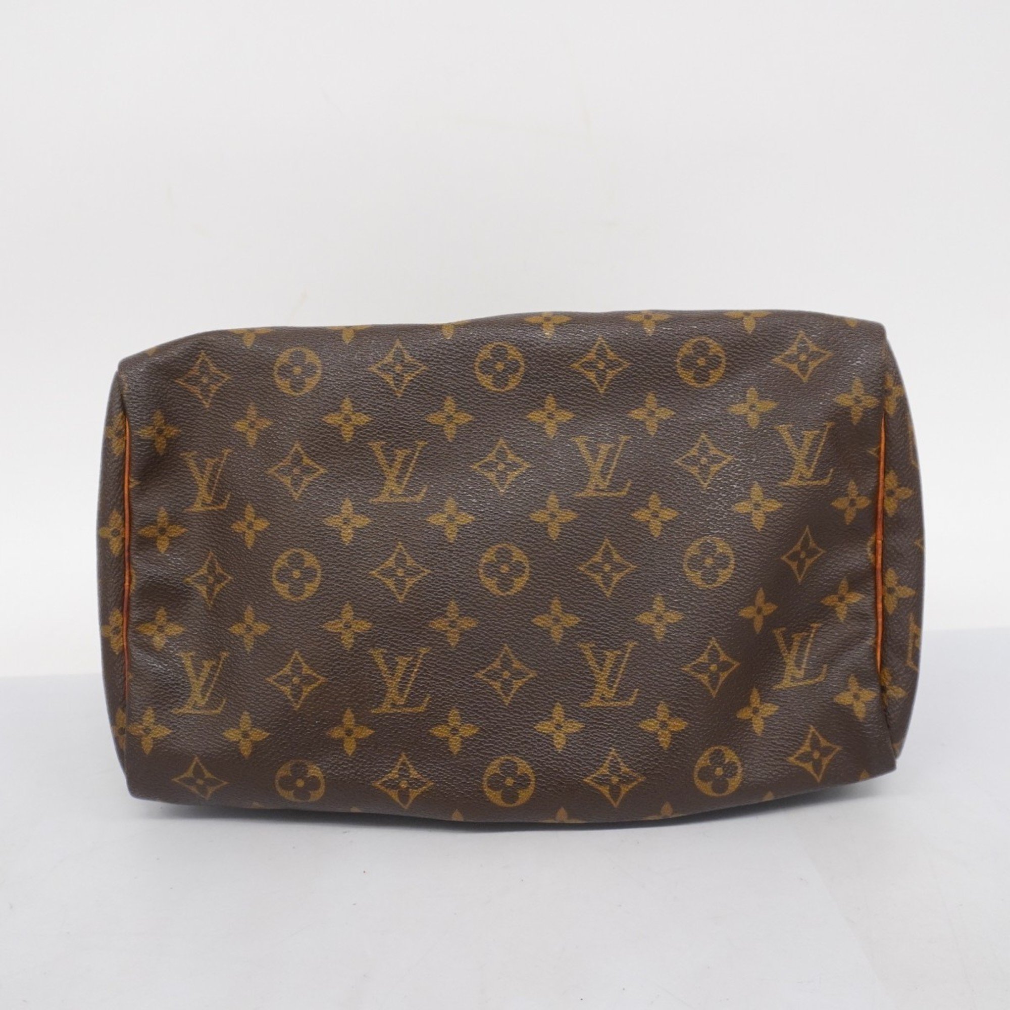 Louis Vuitton Handbag Monogram Speedy 30 M41108 Brown Ladies