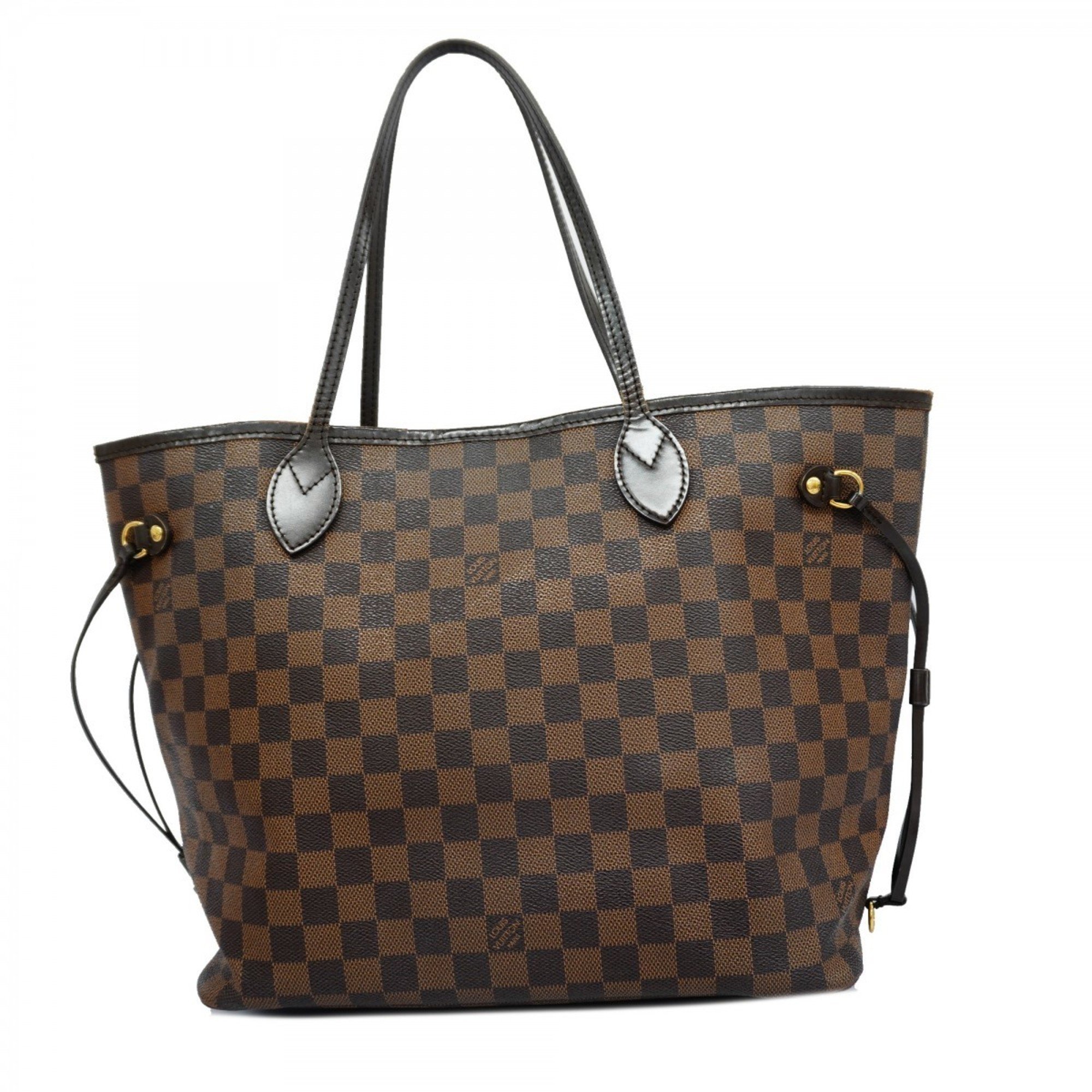 Louis Vuitton Tote Bag Damier Neverfull MM N51105 Ebene Women's