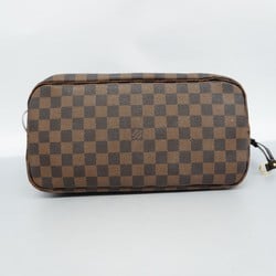 Louis Vuitton Tote Bag Damier Neverfull MM N51105 Ebene Women's