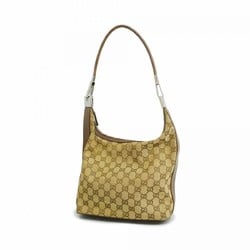 Gucci Shoulder Bag GG Canvas 001 3814 Brown Women's