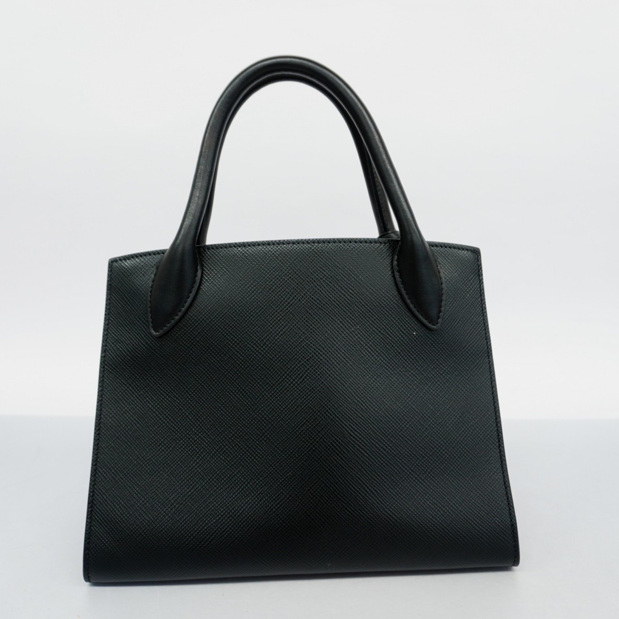 Prada handbag saffiano leather black ladies