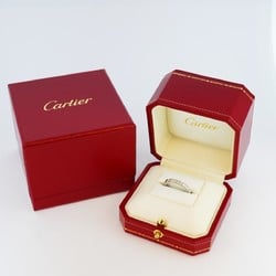 Cartier Ring Maillon Panthere 4PD Diamond K18WG White Gold #49 Ladies