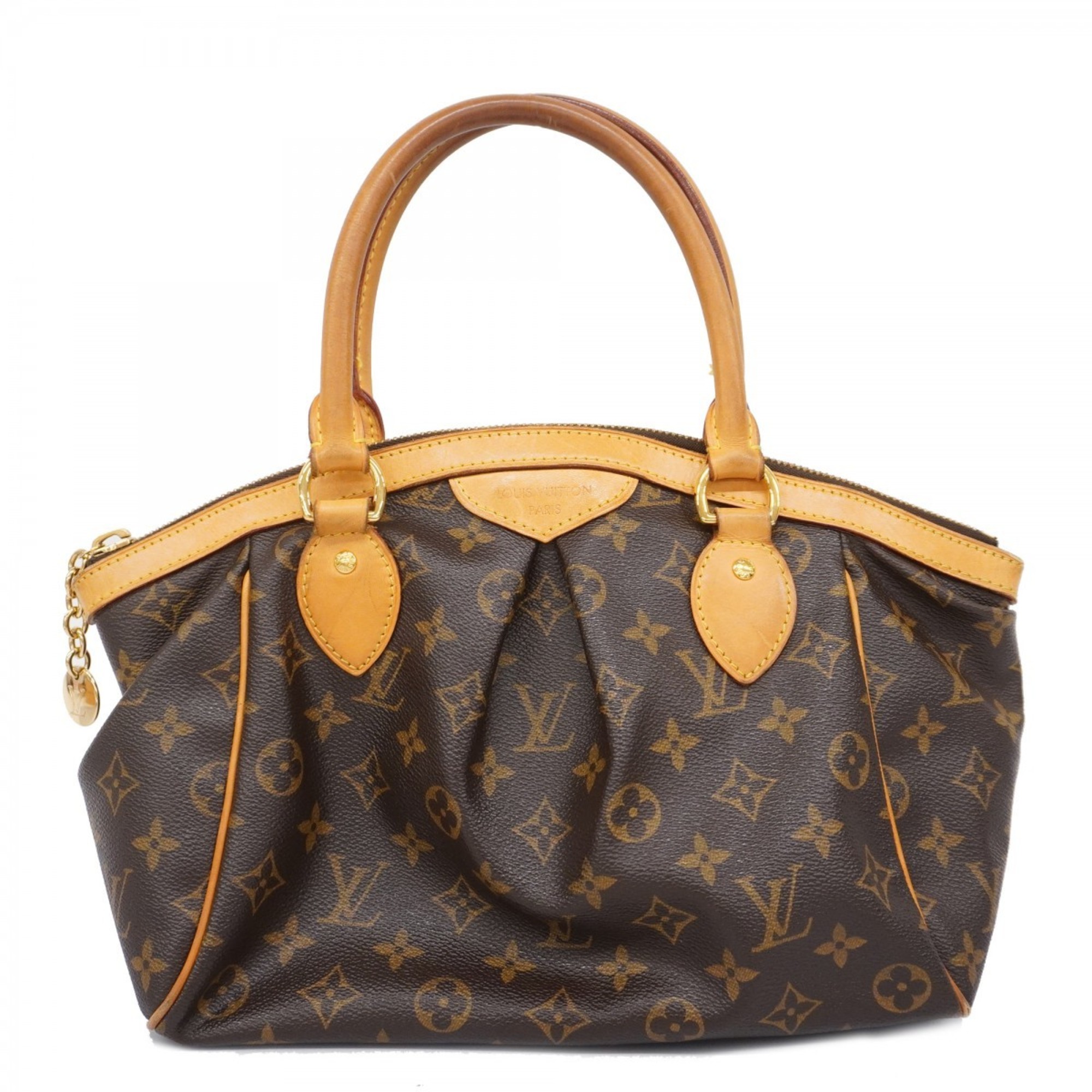 Louis Vuitton Handbag Monogram Tivoli PM M40143 Brown Ladies