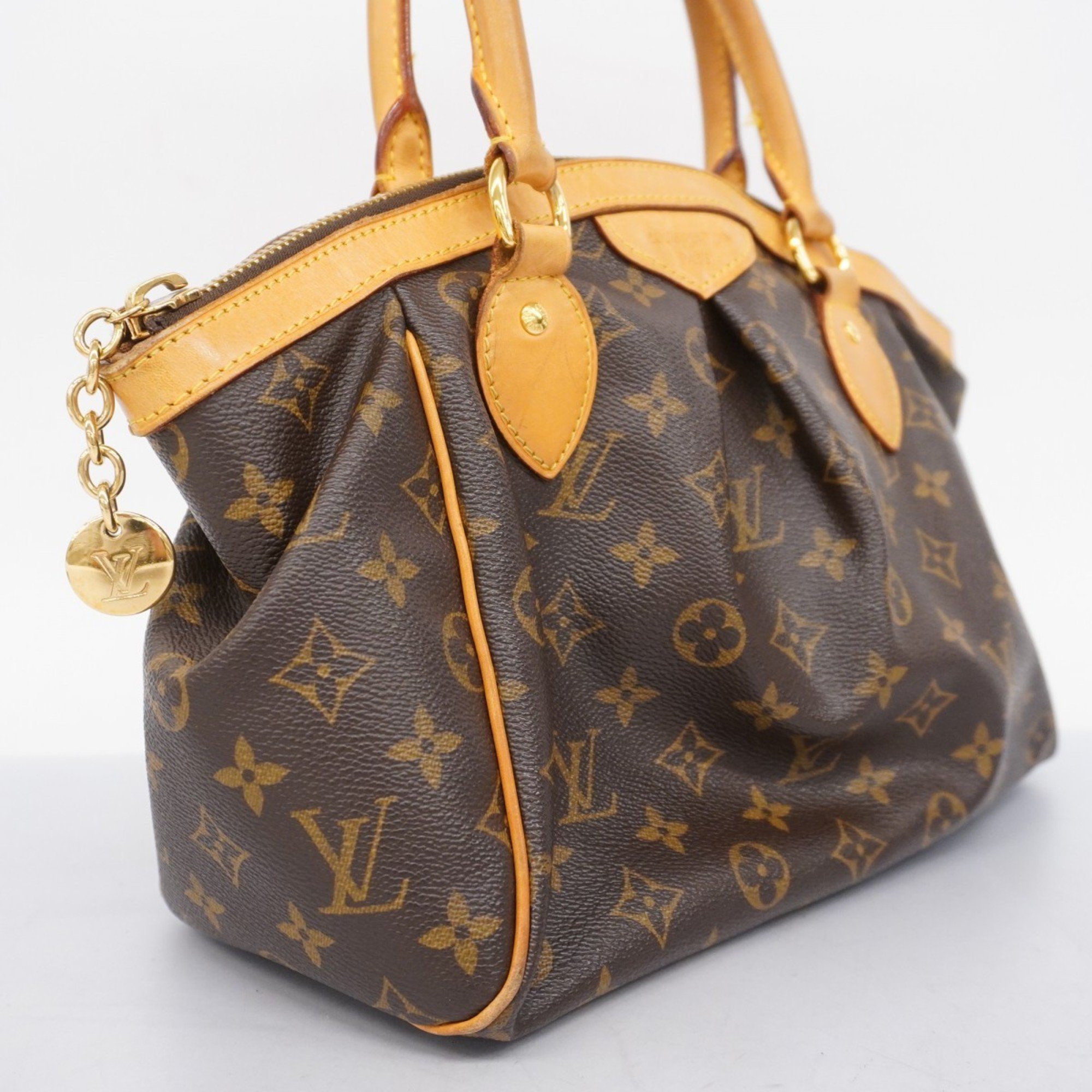 Louis Vuitton Handbag Monogram Tivoli PM M40143 Brown Ladies