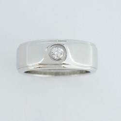 Cartier Ring Fortune 1PD Diamond K18WG White Gold #58 Men's