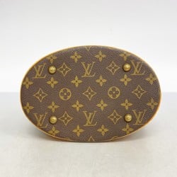 Louis Vuitton Tote Bag Monogram Bucket PM M42238 Brown Women's