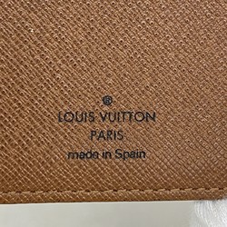 Louis Vuitton Notebook Cover Monogram Agenda Poche R20503 Brown Men's Women's