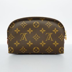 Louis Vuitton Pouch Monogram Pochette Tick M47515 Brown Ladies