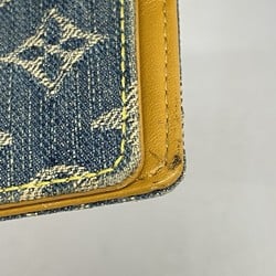 Louis Vuitton Notebook Cover Monogram Denim Agenda PM R20010 Blue Ladies