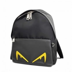 Fendi Backpack/Daypack Monster Nylon Black Men's Women's