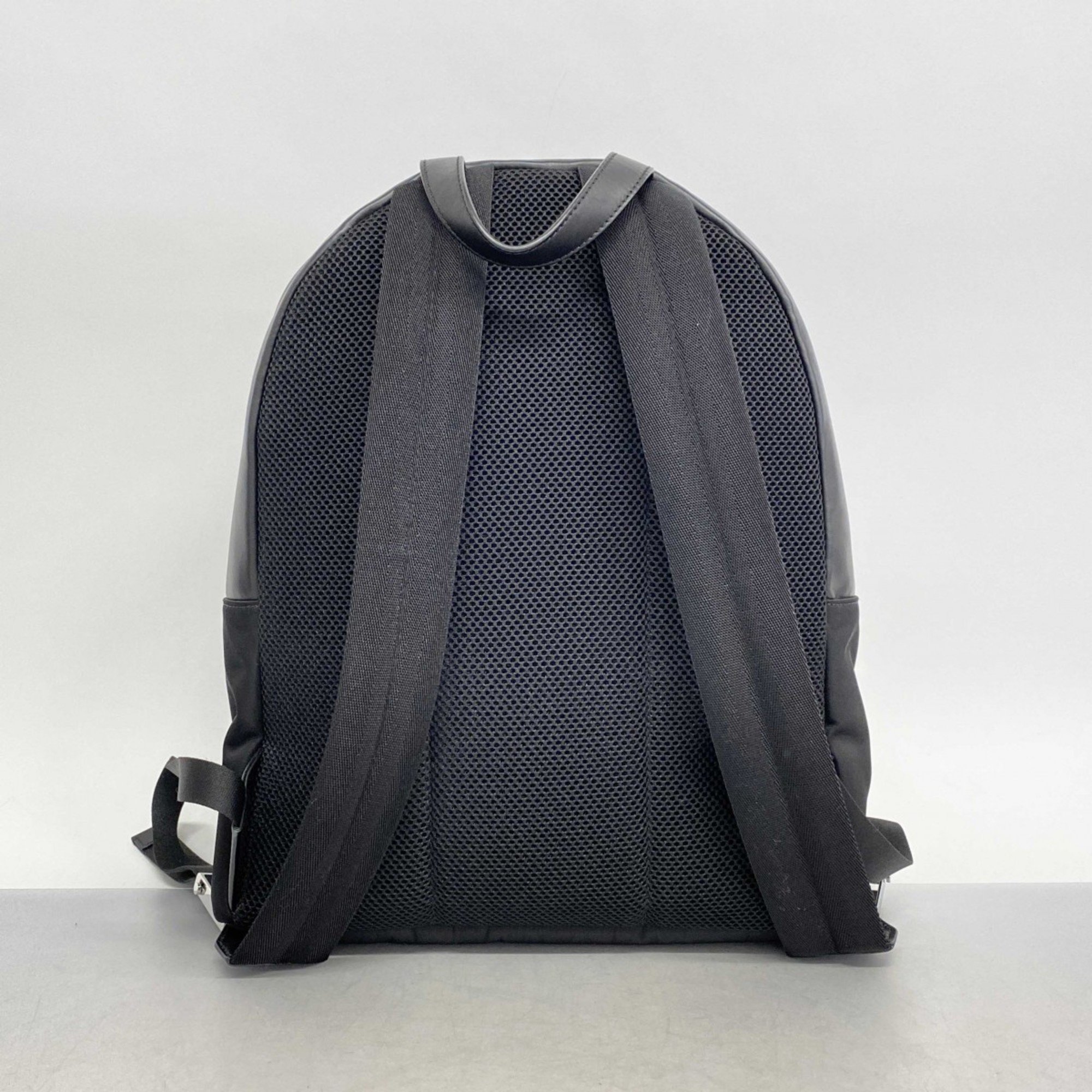 Fendi Backpack/Daypack Monster Nylon Black Men's Women's