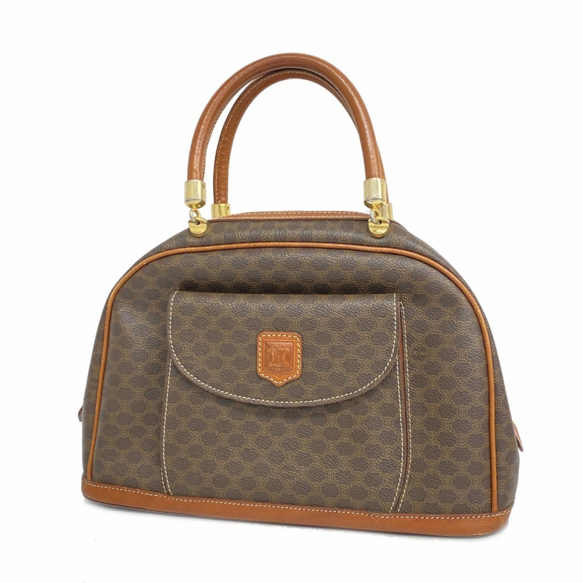 Celine handbag macadam brown ladies