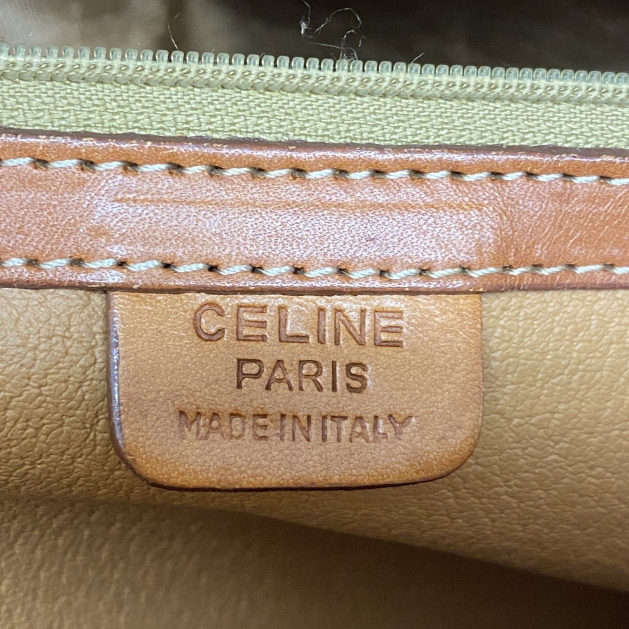 Celine handbag macadam brown ladies