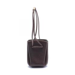 Hermes HERMES Vespa Pouch Bag Veau Gulliver Women's Brown