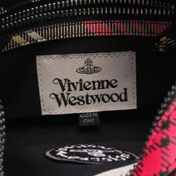 Vivienne Westwood Red Label DERBY CAMERA Shoulder Bag, Faux Leather, Women's, Pink, Black, Multicolor, 4304006YS0012O101