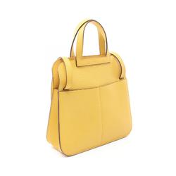 Hermes HERMES Arzan 25 Handbag Bag Taurillon Clemence Women's Yellow 082027CK