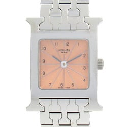 Hermes HERMES H Watch Wristwatch Stainless Steel Ladies Orange HH1.210