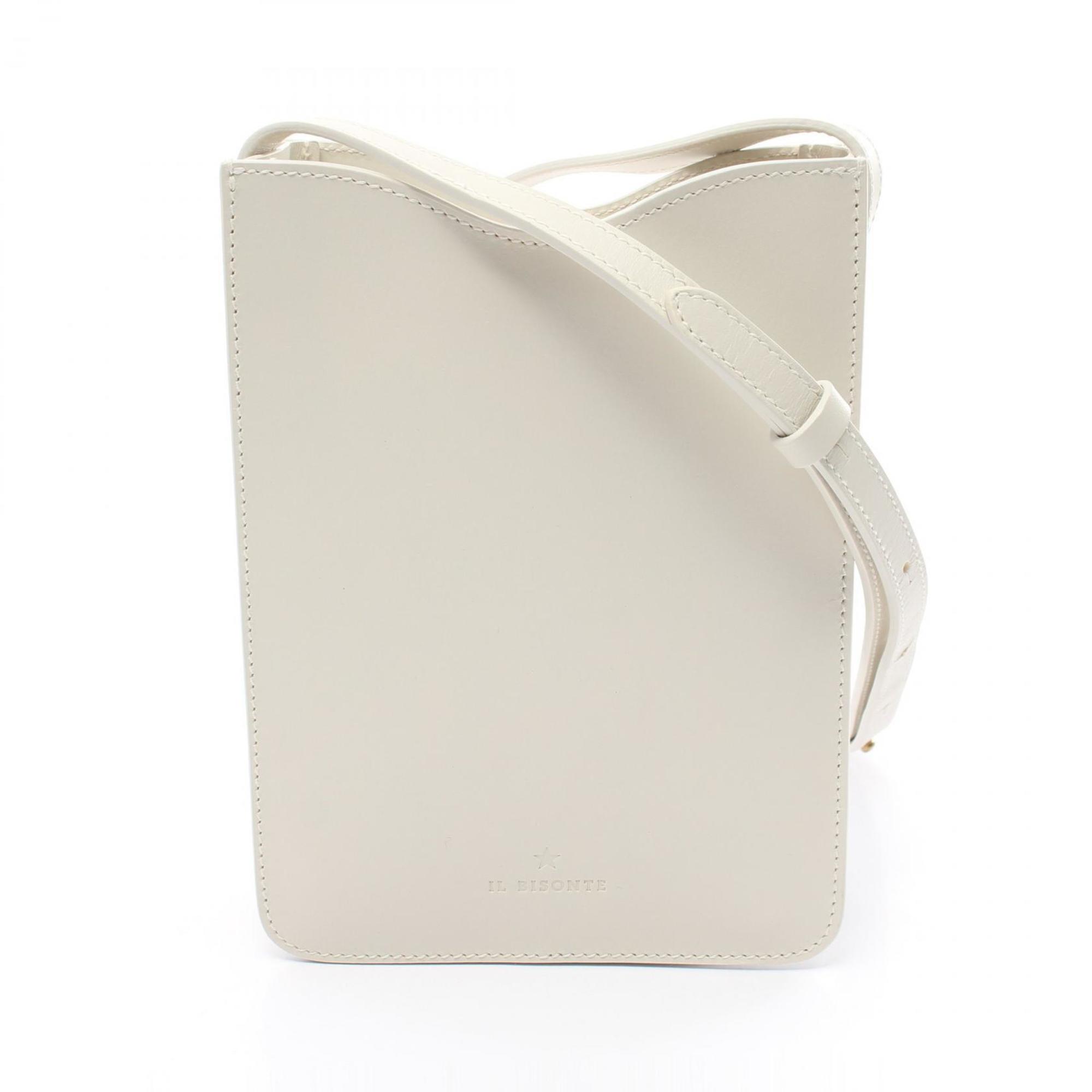 IL BISONTE ROSETO Shoulder Bag, Leather, Women's, White