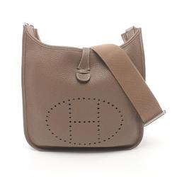 Hermes HERMES Evelyn 3 Trois PM Shoulder Bag Taurillon Clemence Women's Brown 056277CK