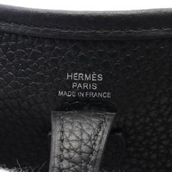 Hermes HERMES Evelyn TPM Shoulder Bag Taurillon Clemence Women's Black