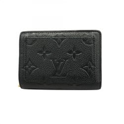 Louis Vuitton Wallet Monogram Empreinte Portefeuille M80151 Noir Ladies