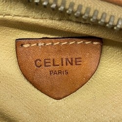 Celine Shoulder Bag Macadam Brown Women's