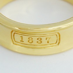 Tiffany Ring Narrow K18YG Yellow Gold Size 11.5 Ladies