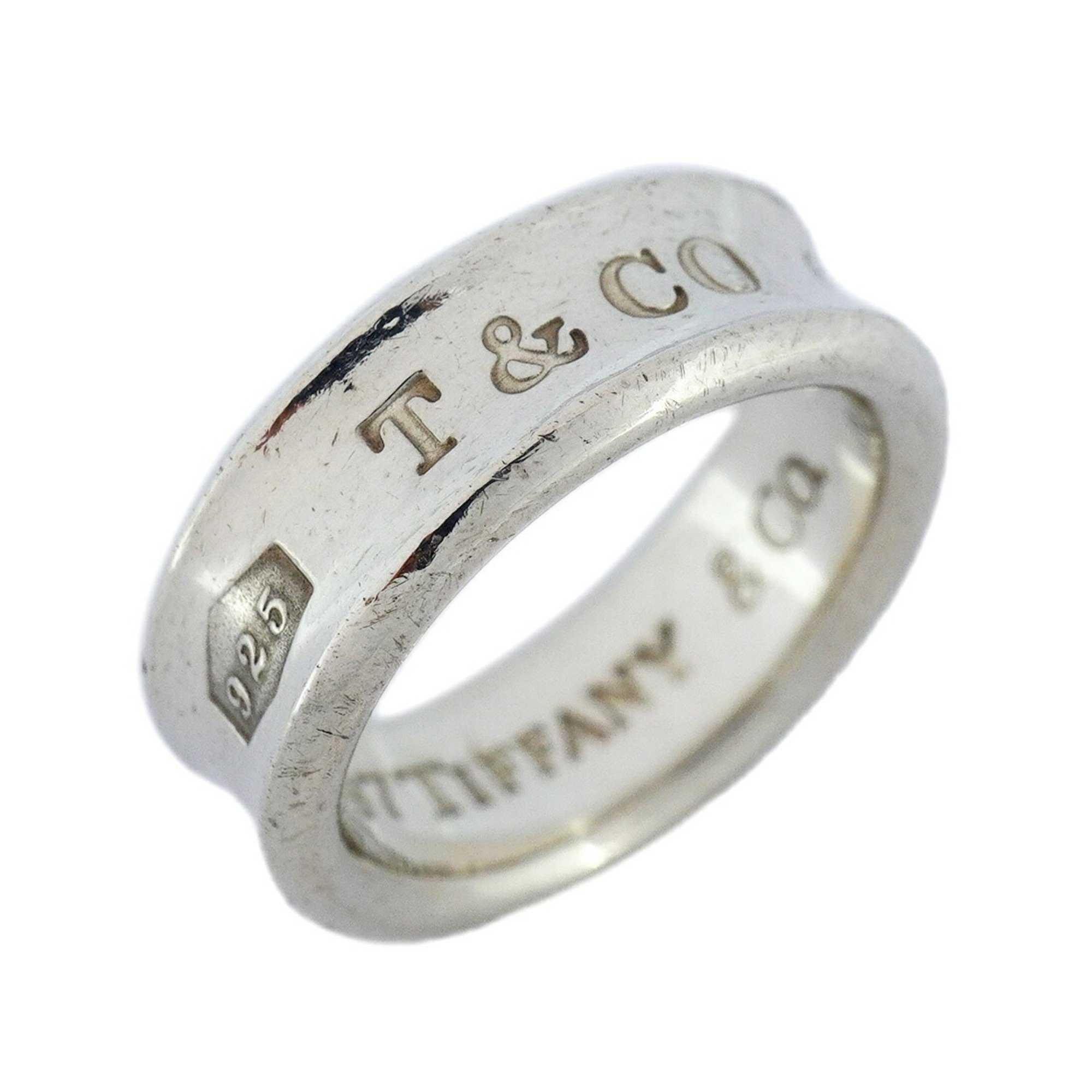 Tiffany Ring Narrow Silver 925 Size 10.5 Ladies