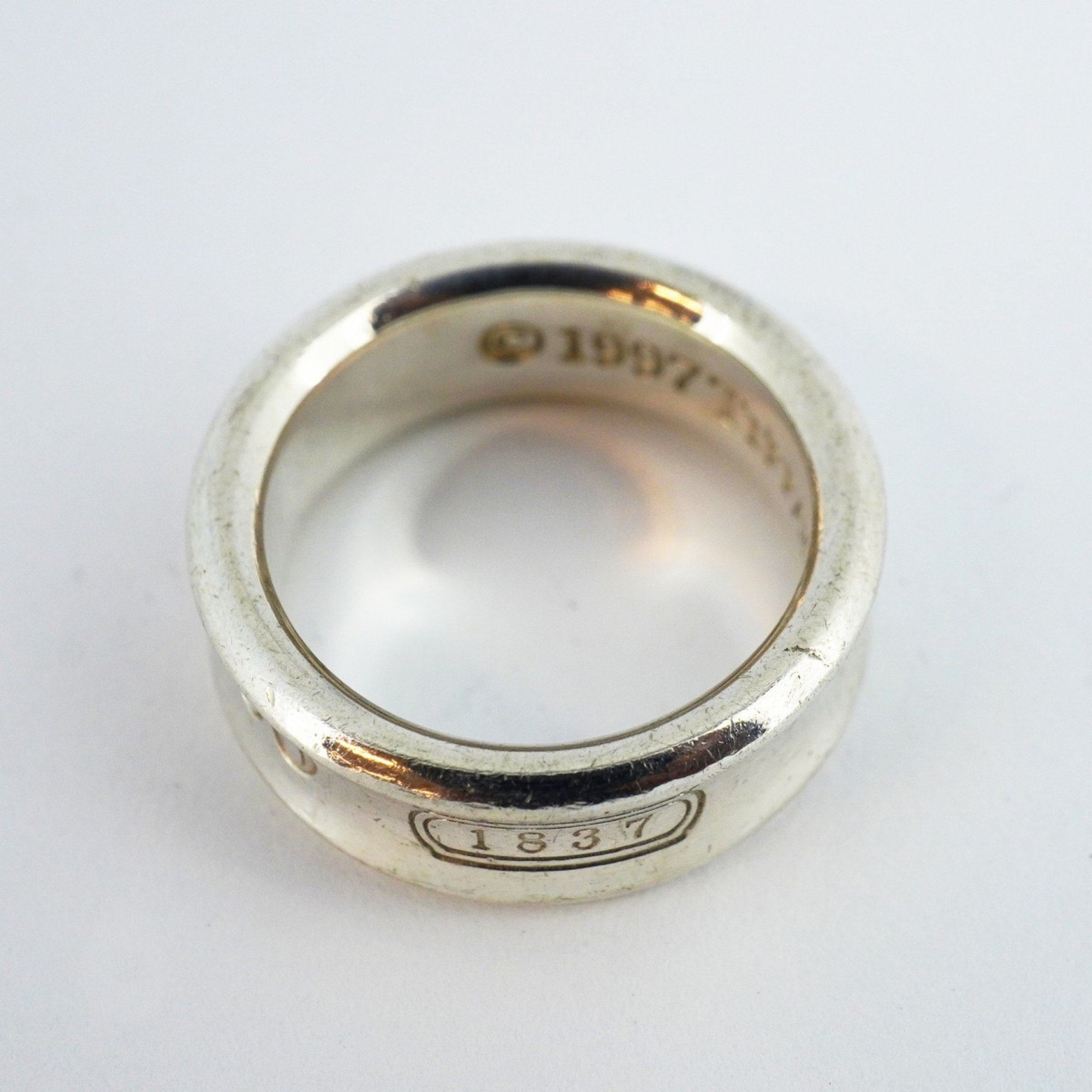 Tiffany Ring Narrow Silver 925 Size 10.5 Ladies