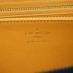 Louis Vuitton Long Wallet Monogram Jacquard Zippy M80212 Blue Men's Women's