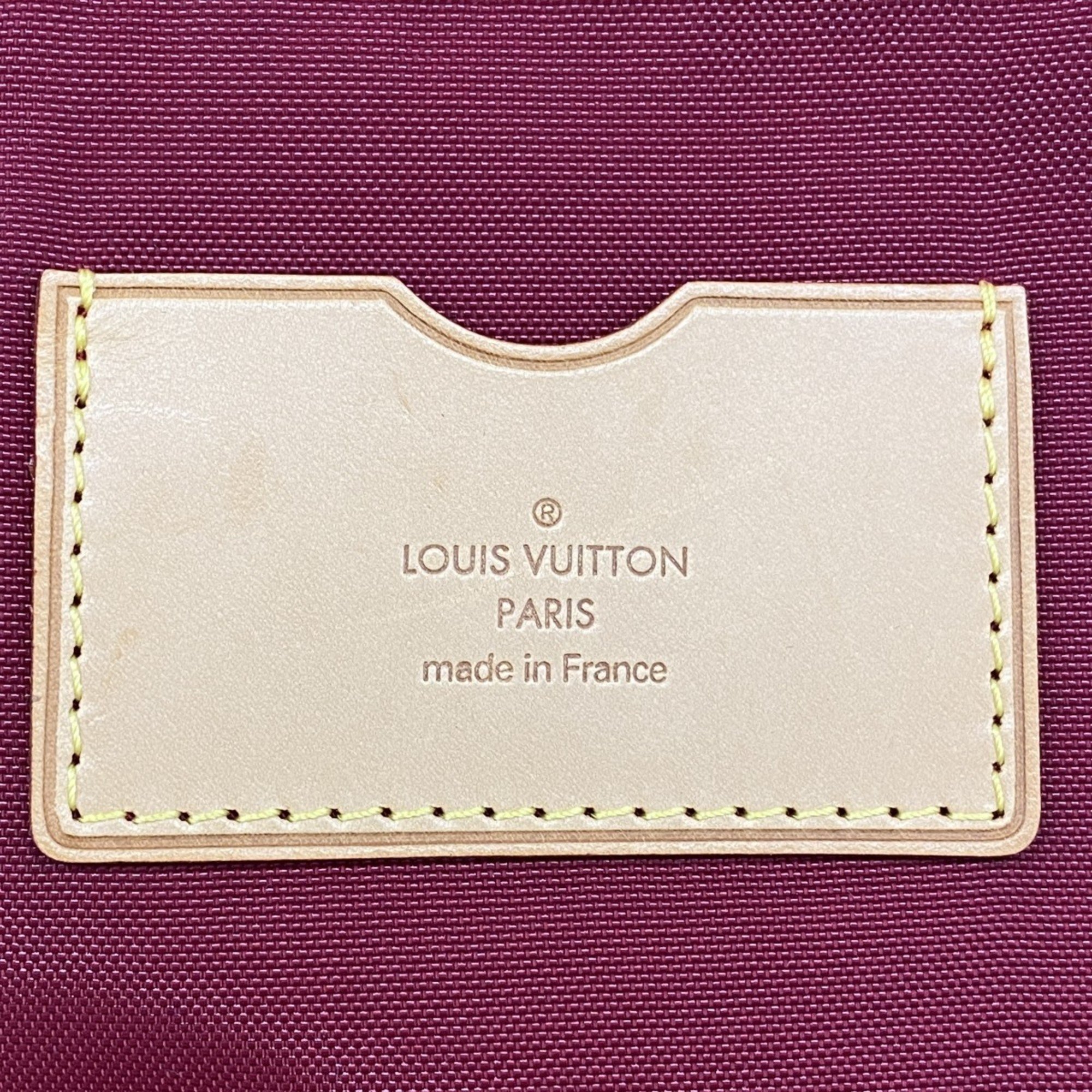 Louis Vuitton Carry Bag Vernis Pegasus 45 M91278 Pomme d'Amour Ladies