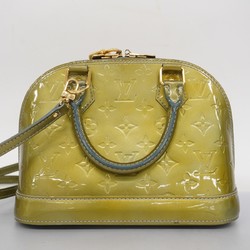 Louis Vuitton Handbag Vernis Alma BB M91557 Givre Ladies