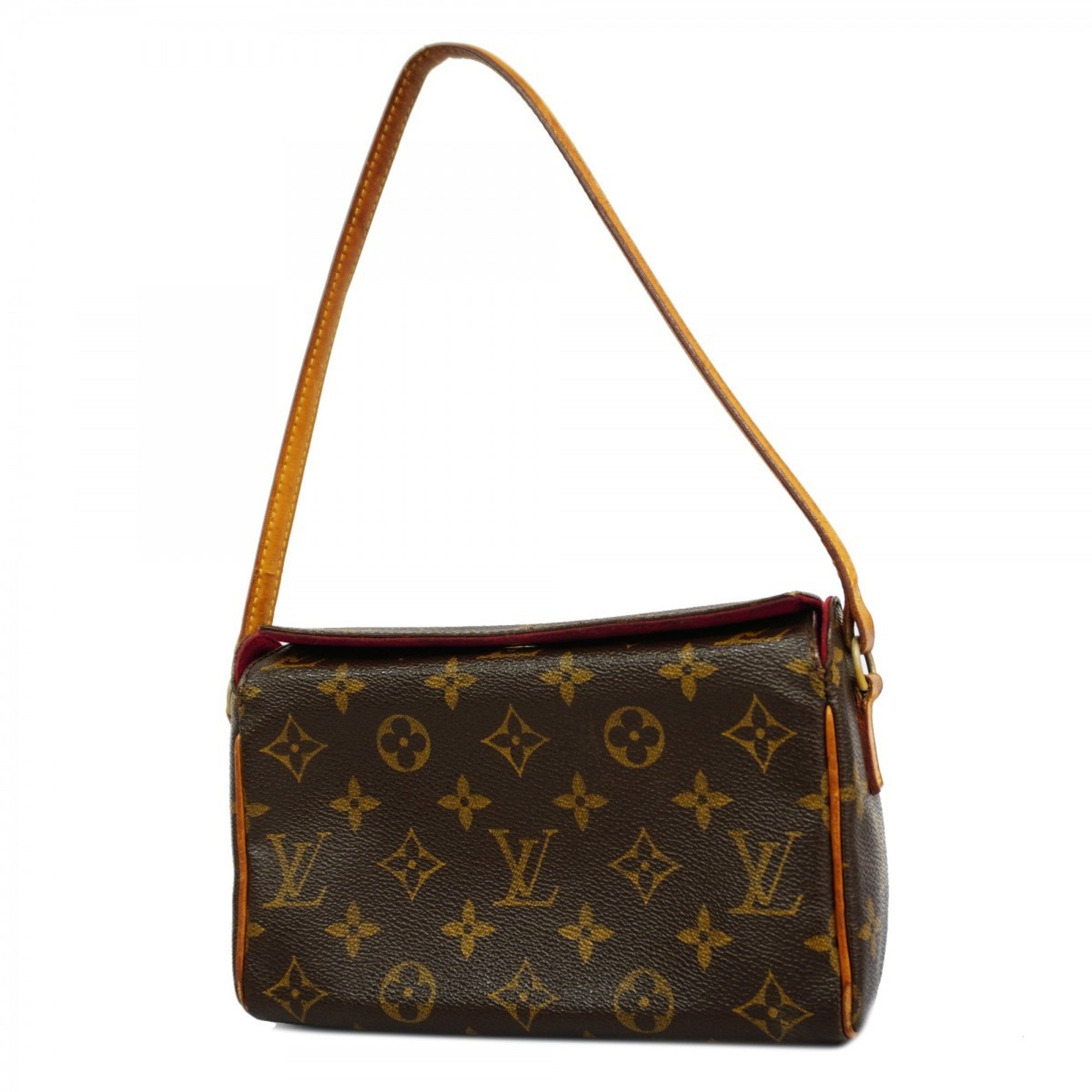 Louis Vuitton Handbag Monogram Recital M51900 Brown Ladies