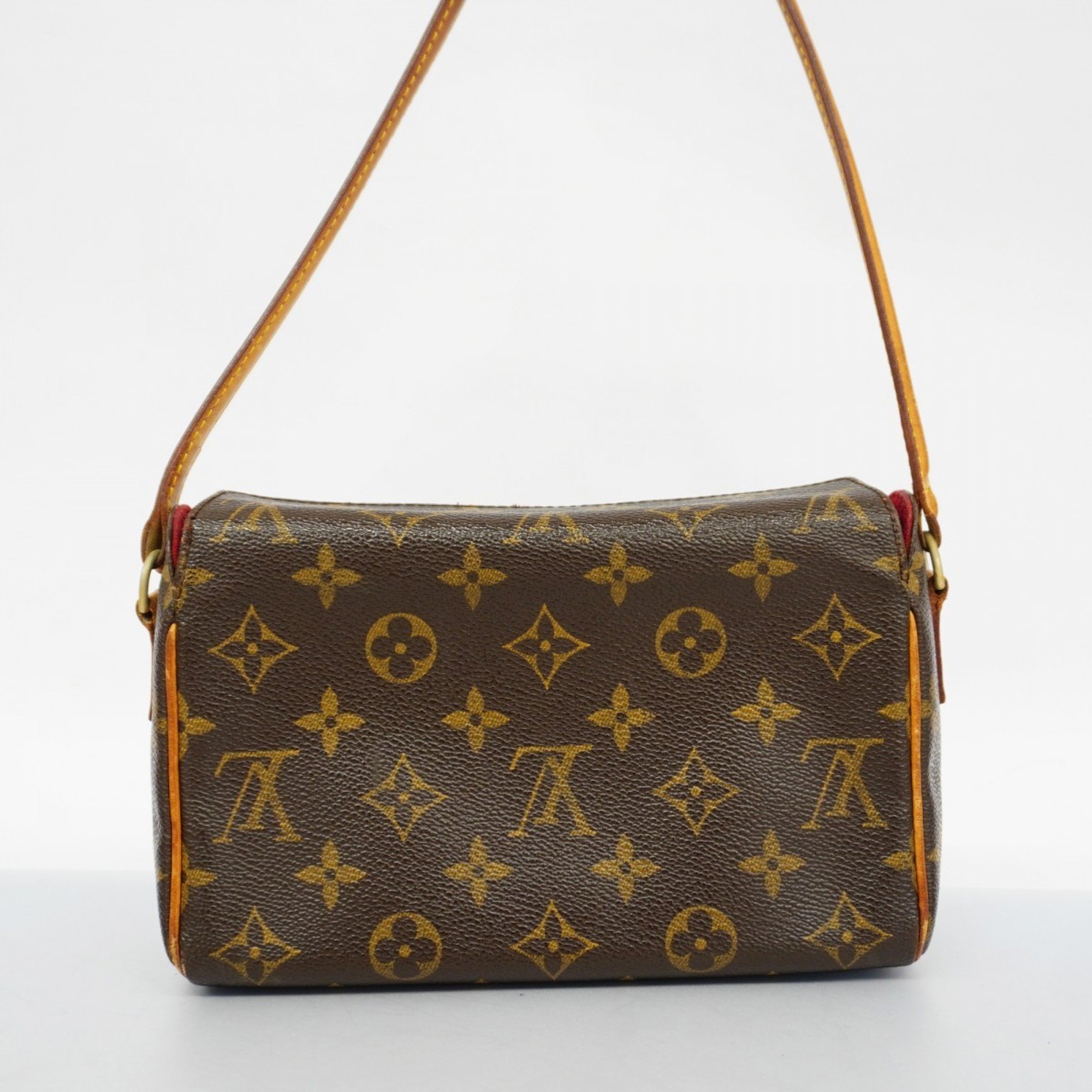 Louis Vuitton Handbag Monogram Recital M51900 Brown Ladies