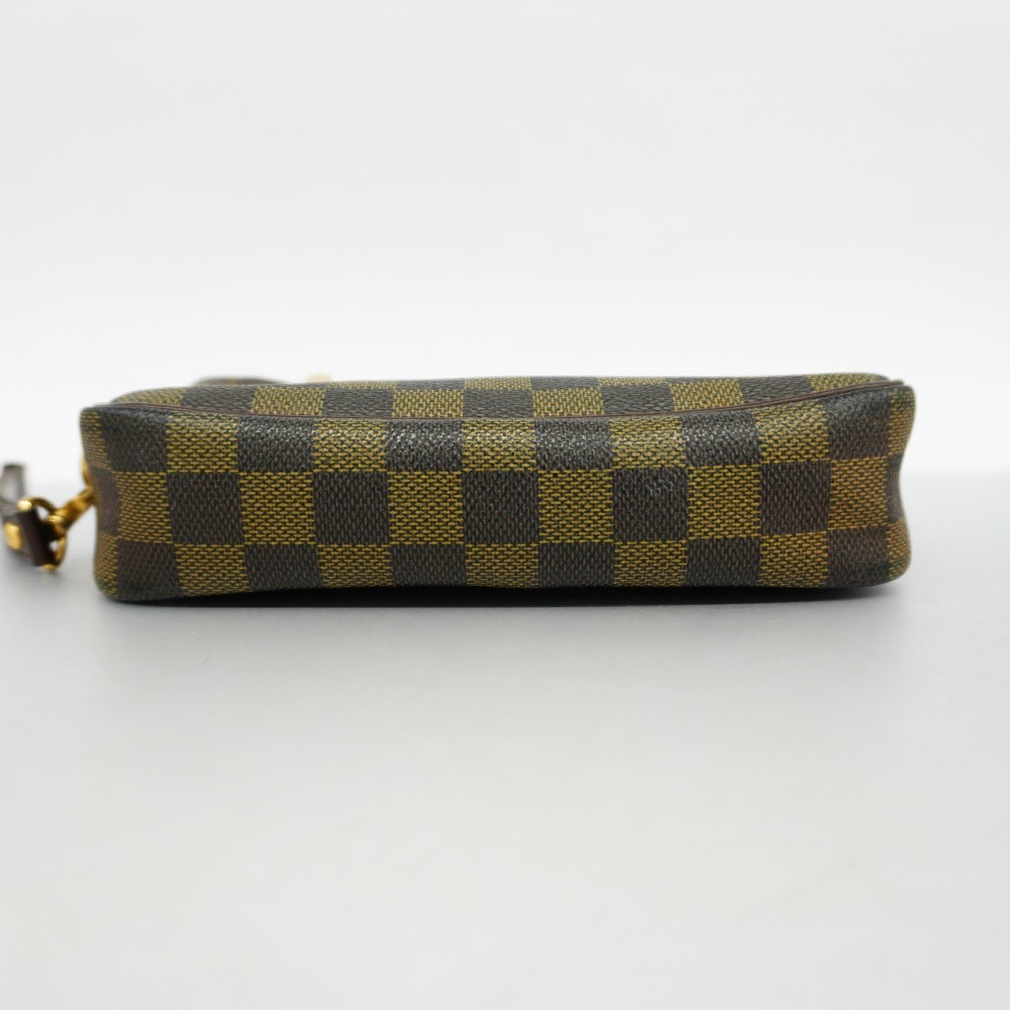 Louis Vuitton Clutch Bag Damier Pochette Biem Macao N61739 Ebene Men's