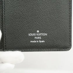 Louis Vuitton Long Wallet Epi Portefeuille Brazza M60622 Noir Men's